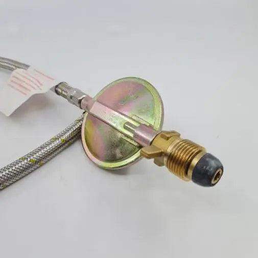 BBQ Regulator and Hose 3-8" SAE Female Flare x 900mm - Everything Caravans