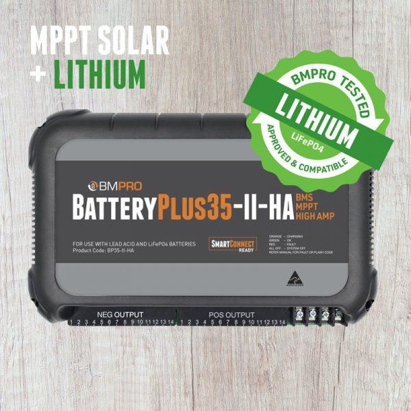 BMPRO Batteryplus35-Ii-Ha Battery Management System - Lithium Compatible - Everything Caravans