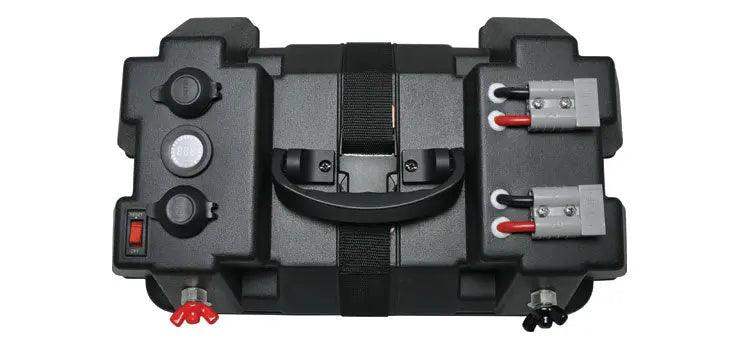 Battery Box for 12v Portable Power System - Ideal for in Car 2nd Battery - Everything Caravans
