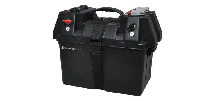 Battery Box for 12v Portable Power System - Ideal for in Car 2nd Battery - Everything Caravans