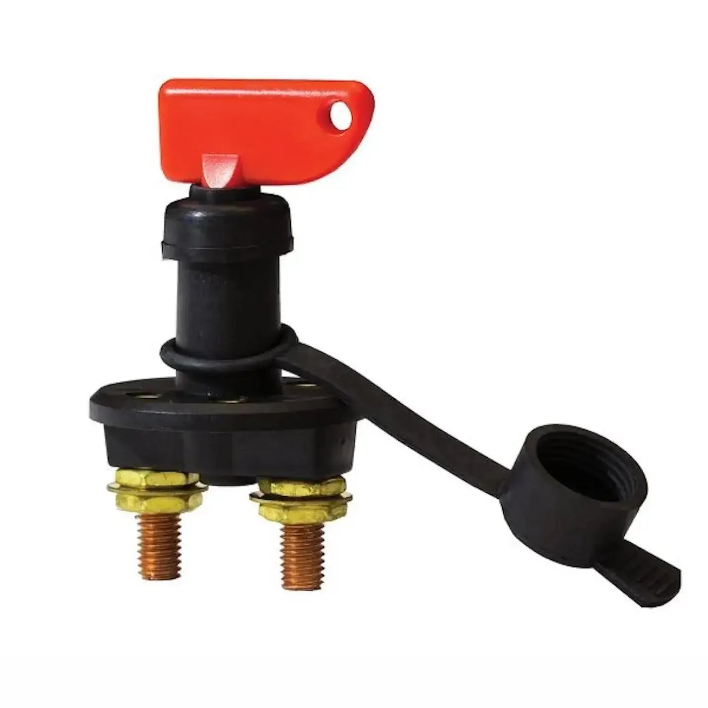 Battery Master Switch Plastic with Cover - Everything Caravans