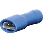 Blue 6.3mm Female Spade Crimp x 10 - Everything Caravans