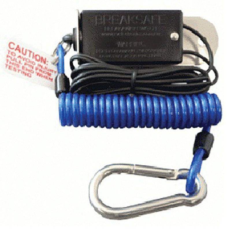 Breaksafe Breakaway Switch with Coil Cable for Breakaway 6000 - Everything Caravans