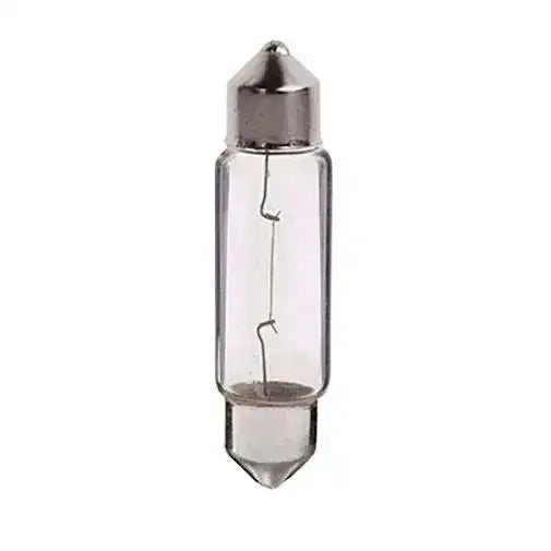 Bulb Festoon 12v 5W 11X41mm - Pack of 2 - Everything Caravans