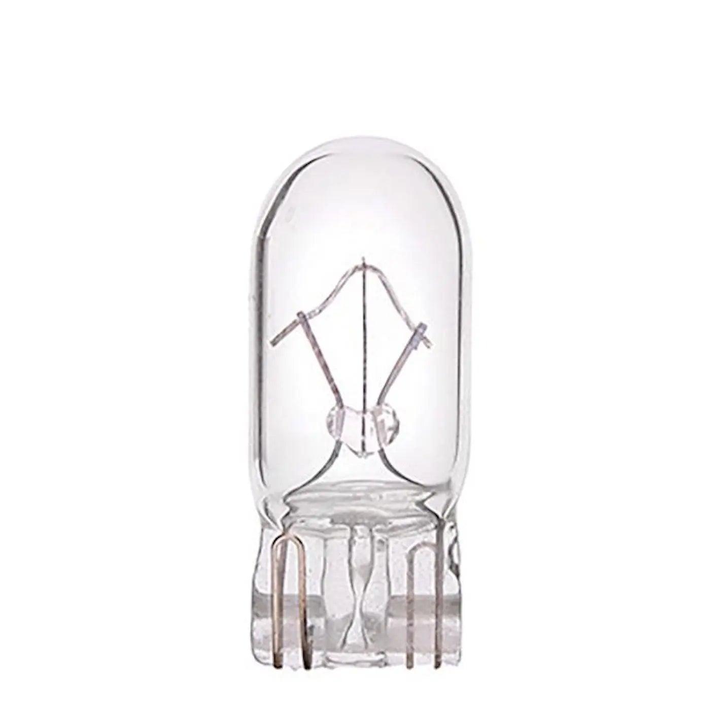 Bulb Wedge 12v 5W T-10mm - Pack of 2 - Everything Caravans