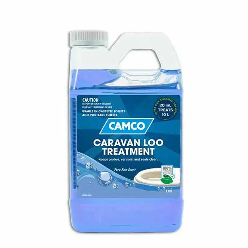 Camco Caravan Loo Treatment - Pure Rain Scent - Liquid Toilet Additive - Everything Caravans