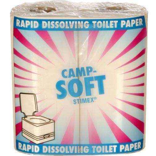 Stimex Camp Soft Toilet Paper 4 Rolls Per Pack - Everything Caravans