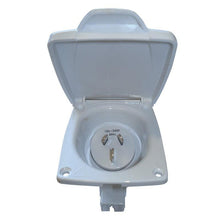 CMS 15amp Plug Power inlet White for Caravan 240 Electrics - Everything Caravans