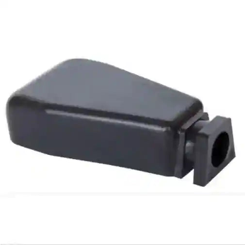 Cablecap Straight Terminal Large Black - Everything Caravans