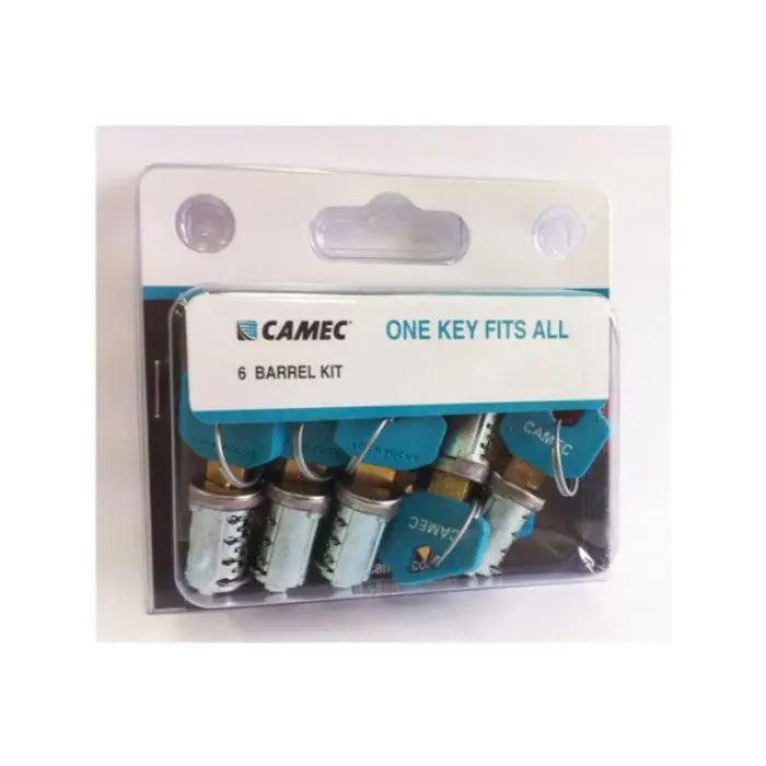 Camec One Key fits All - 6 Barrel Kit - Everything Caravans