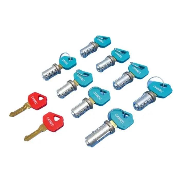 Camec One Key fits All 8 Barrel Kit - Everything Caravans