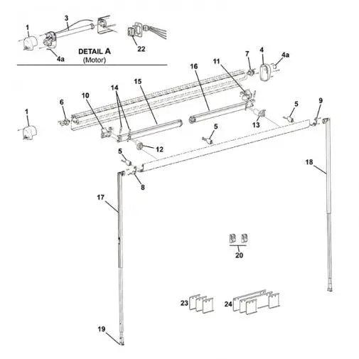 Carefree Freedom Plug White - Everything Caravans