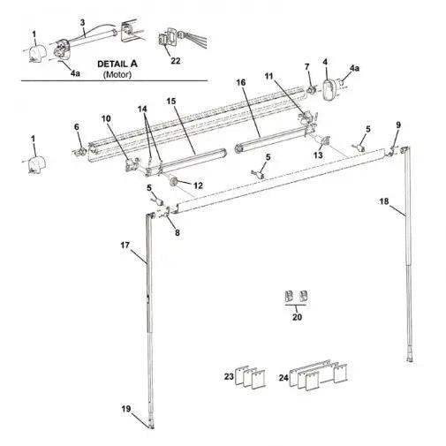 Carefree Freedom Plug White - Everything Caravans