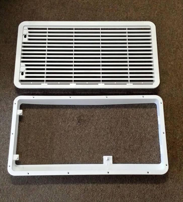 Complete 2x Vent Set for 3 Way Fridge Dometic Caravan Fridge Above 90 Litres - Everything Caravans