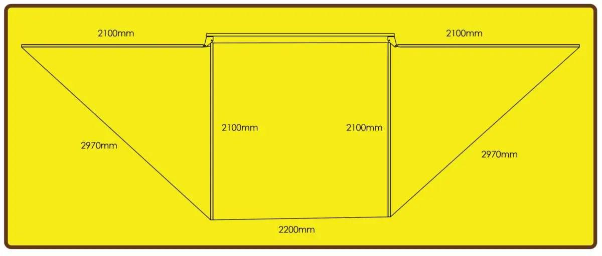 Eezi-Awn Dragonfly 180 Awning 2.3M Freestanding Left Side Mount Beige - Black Friday Sale - Everything Caravans