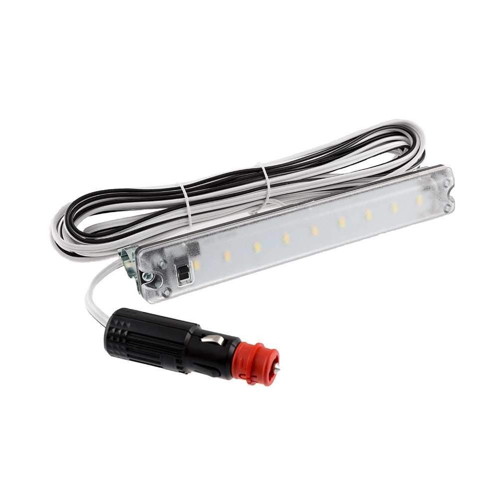 National Luna 9 Led Clip on Light with Cigarette Socket - Everything Caravans