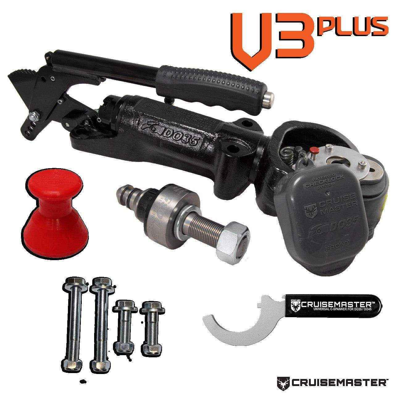 Cruisemaster 3500Kg DO35 V3Plus Coupling includes Hand Brake - Everything Caravans