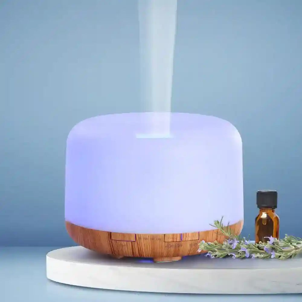 Diffuser Aromatherapy Led Night Light Air Humidifier Purifier - Everything Caravans