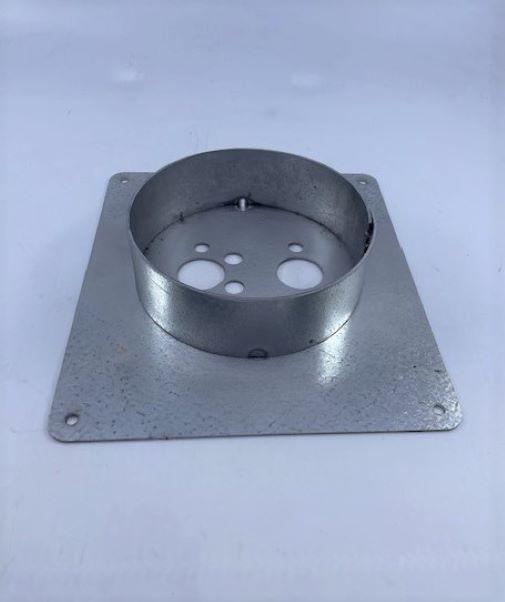 Diesel Heater Turret Style Galvanised Mounting Plate Standard fitting - Everything Caravans