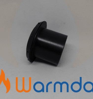 Directional Air Outlet - Closable - Aircon and Diesel Heaters 60-65mm Black - Everything Caravans
