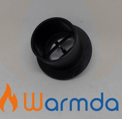 Directional Air Outlet - Closable - Aircon and Diesel Heaters 60-65mm Black - Everything Caravans