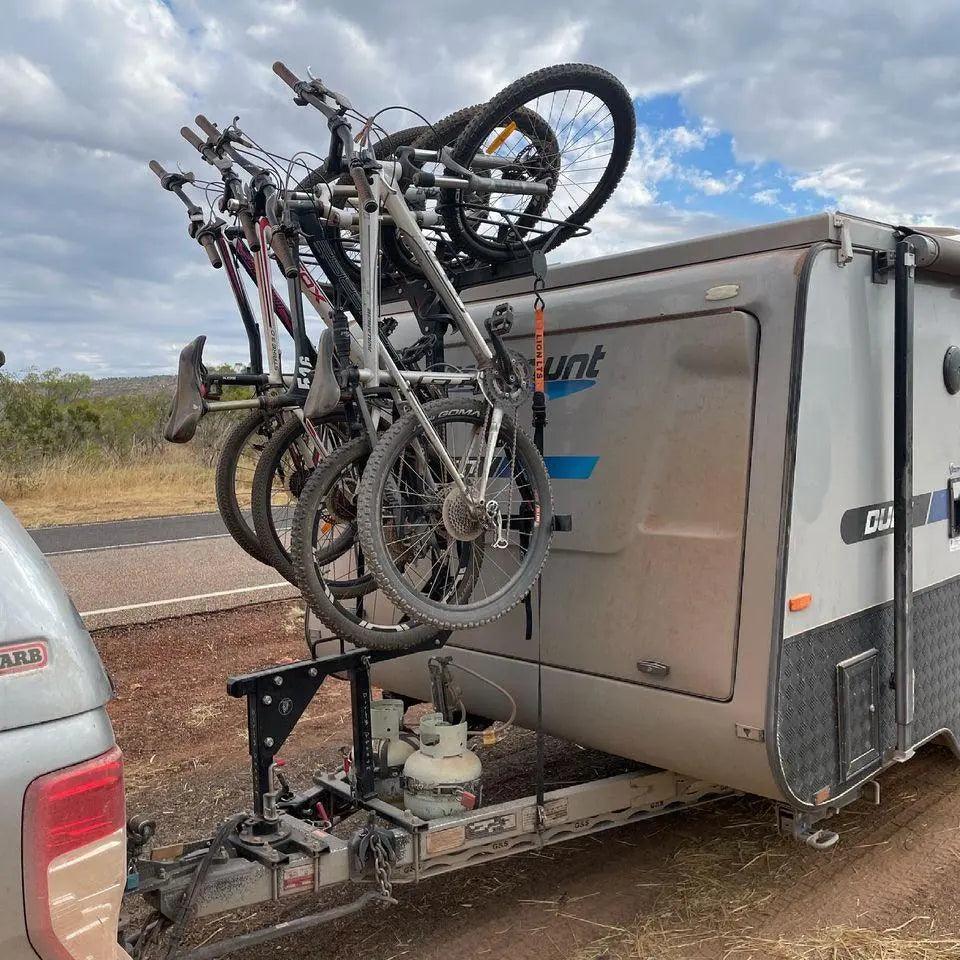 Dirty Possum Vertical Bike Racks E-Bike Holder - Everything Caravans