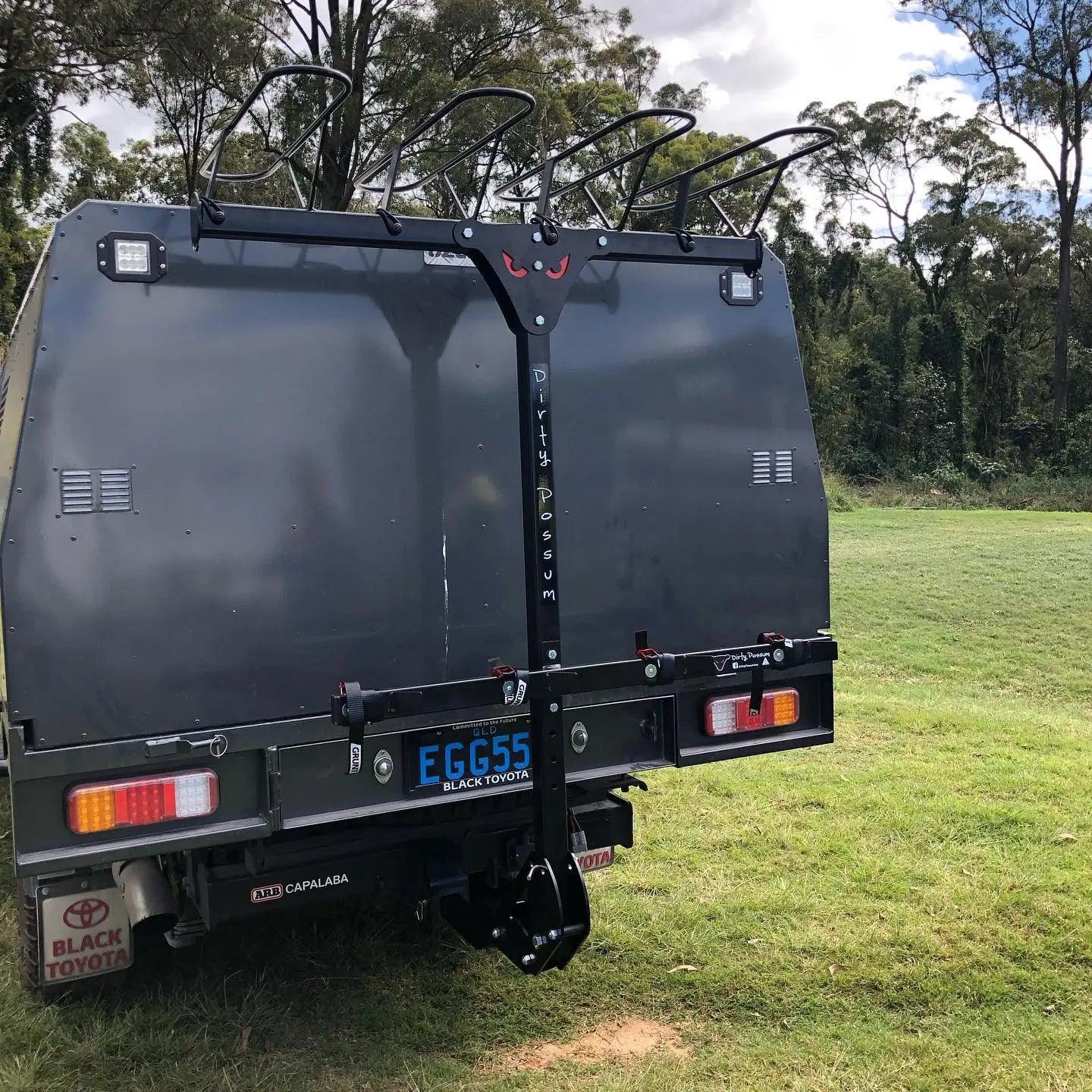 Dirty Possum Vertical Bike Racks E-Bike Holder - Everything Caravans