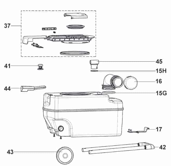 Dometic Cassette Float Complete CTS3110 Saneo - Everything Caravans