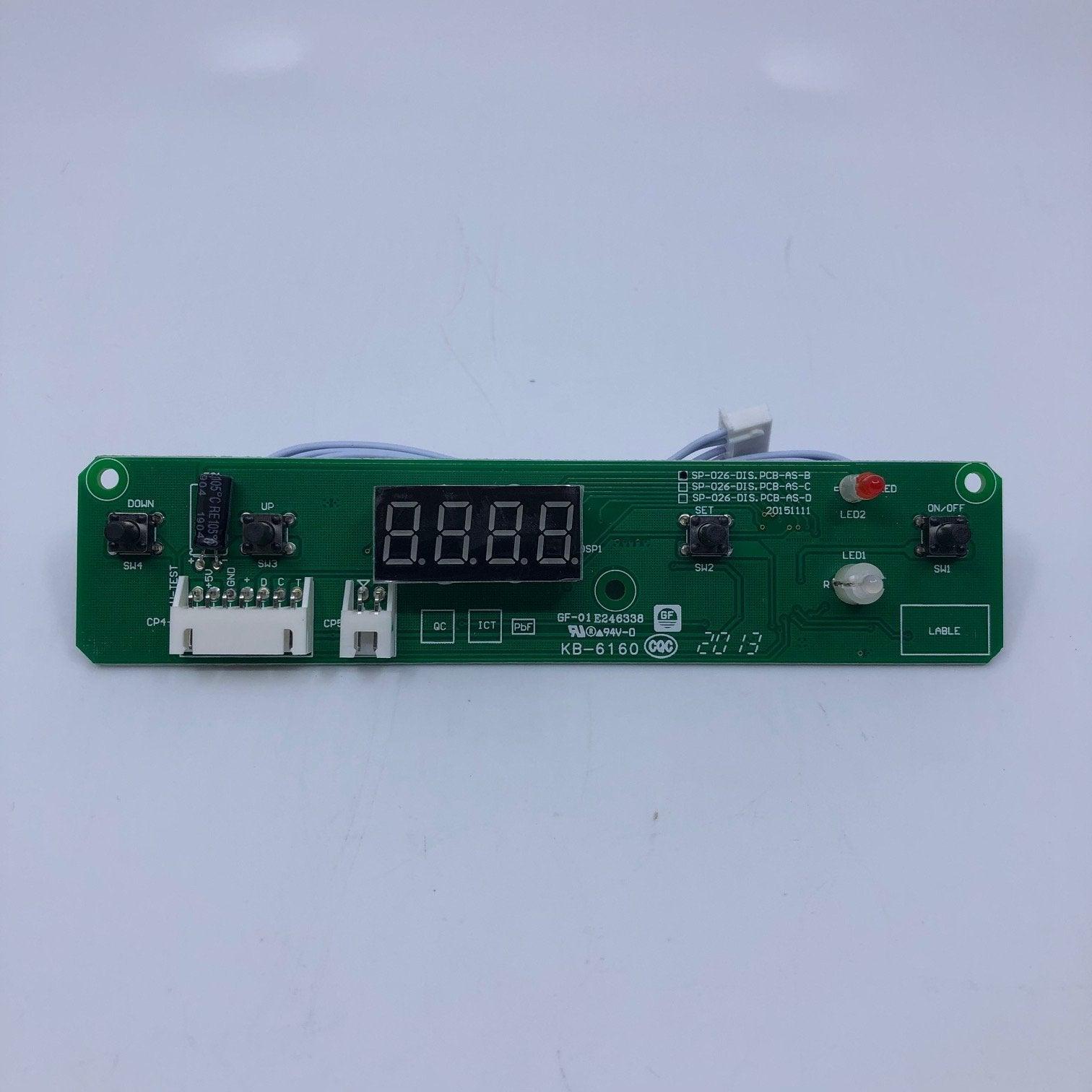 Dometic Waeco CF35 CF40 Digital Display PCB Verb New Version - Everything Caravans