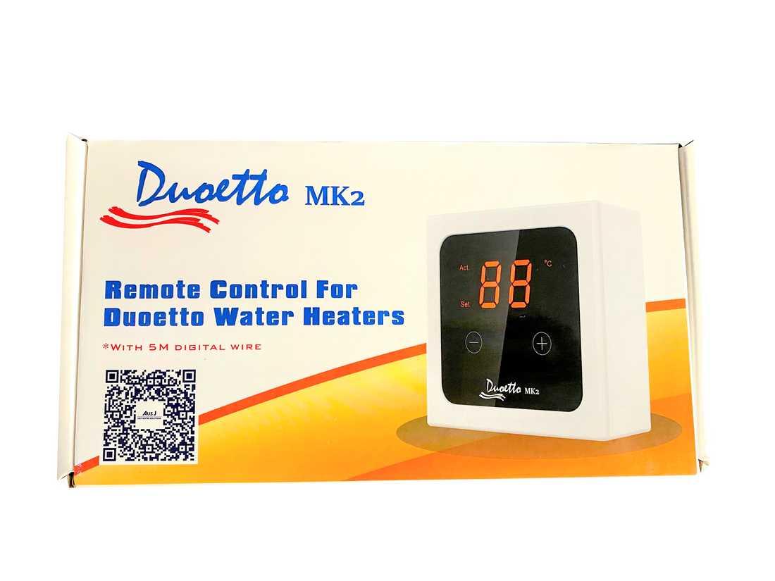 Duoetto Mk2 Electric Remote Control for Duoetto Water Heaters - Everything Caravans