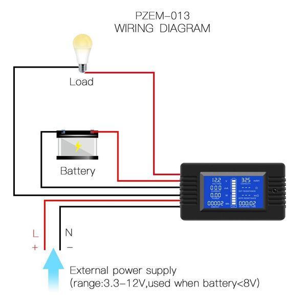 ECP Battery Monitor suitable for Lithium Battery installs - Everything Caravans