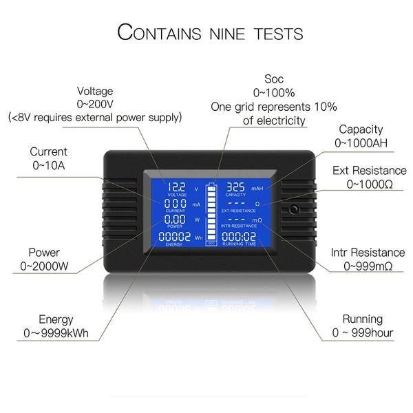 ECP Battery Monitor suitable for Lithium Battery installs - Everything Caravans