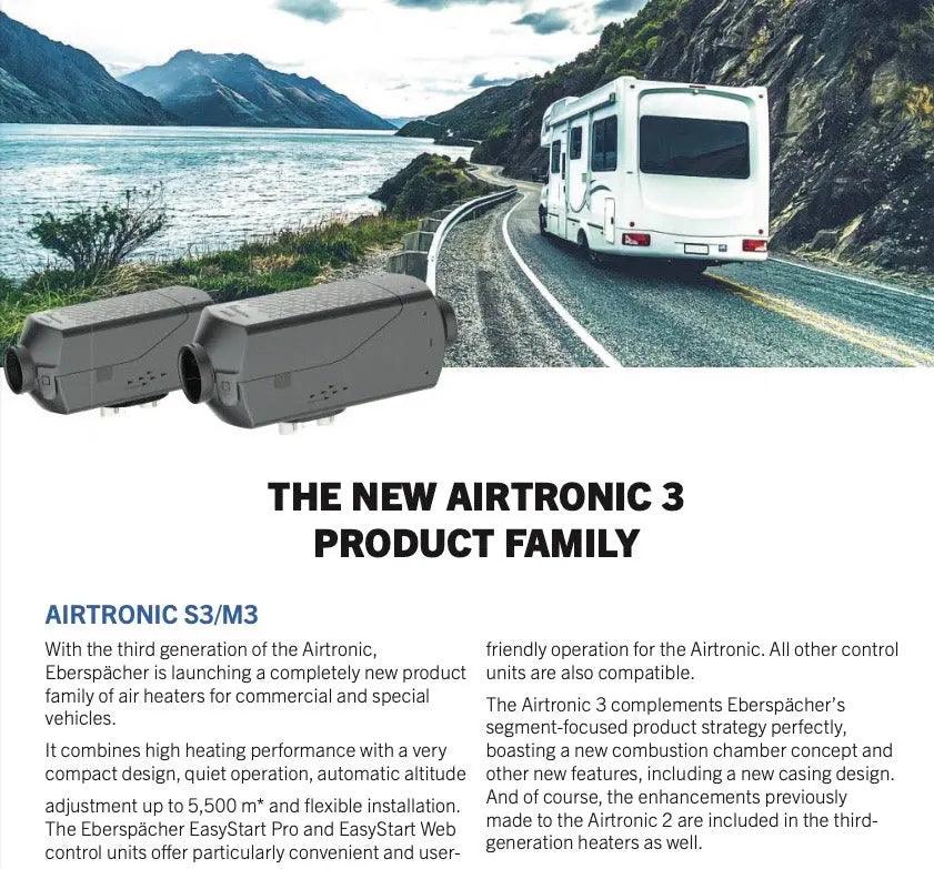 Eberspacher D2L AS3 Airtronic Diesel Air Heater 1 Outlet 12v E-Pro - Autumn Sale - Everything Caravans