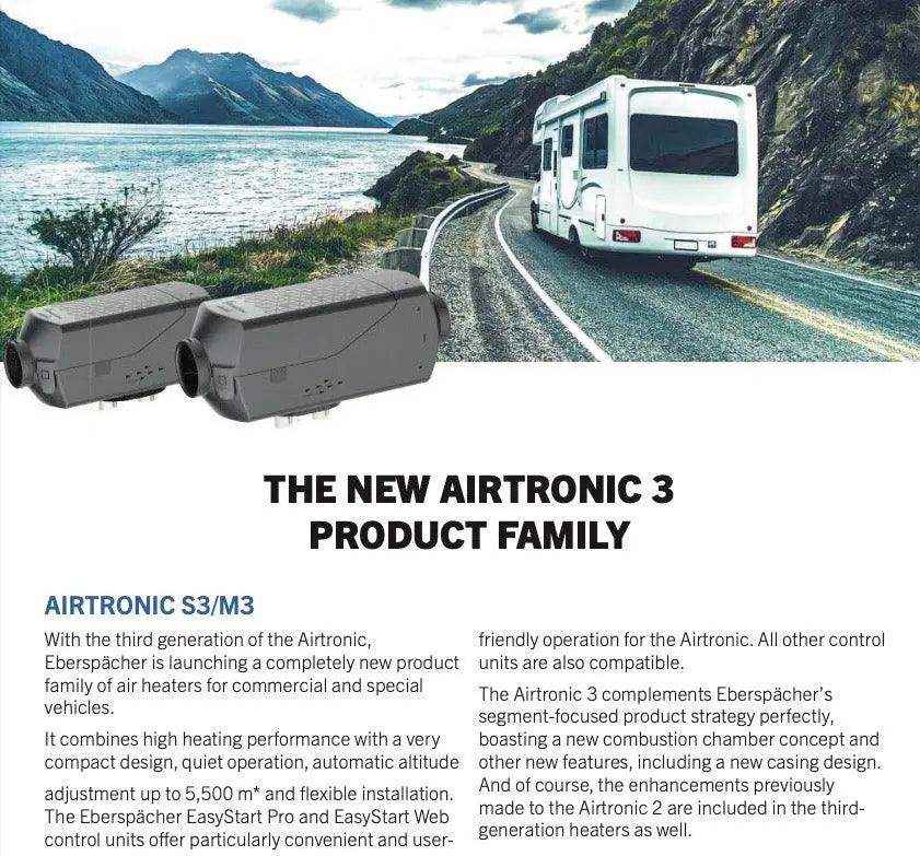 Eberspacher D2L AS3 Airtronic Diesel Air Heater 1 Outlet 12v E-Pro - Autumn Sale - Everything Caravans