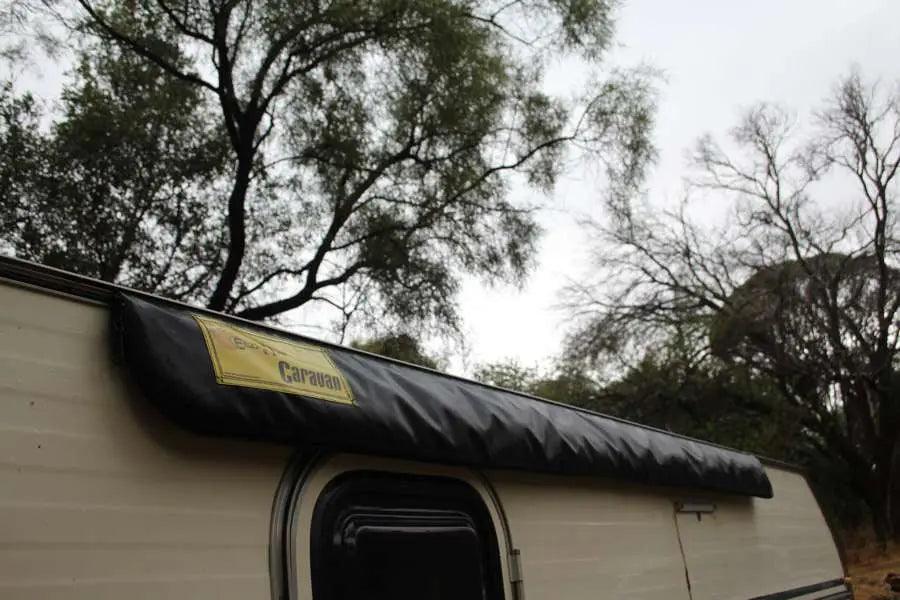 Eezi-Awn Caravan Bag Awning 3.5M Grey - Black Friday Sale - Everything Caravans