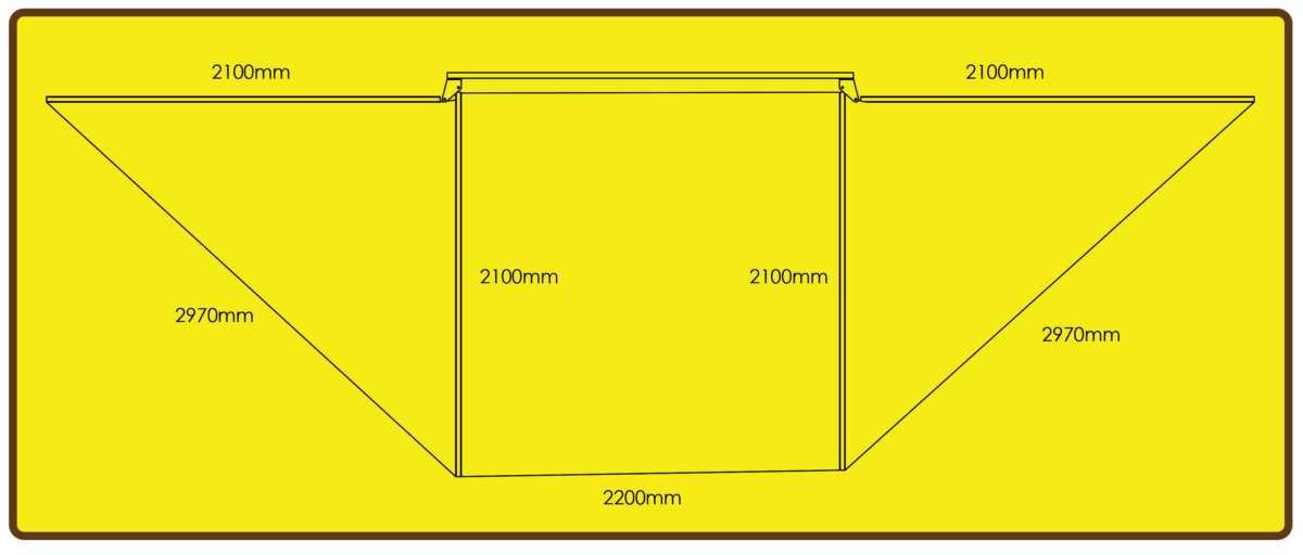 Eezi-Awn Dragonfly 180 Awning 2.3M Freestanding Left Side Mount Grey - Black Friday Sale - Everything Caravans