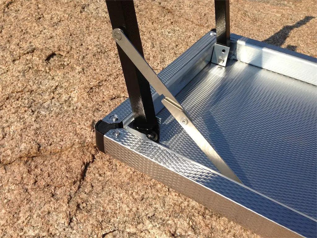 Eezi-Awn K9 Tables with Stainless Steel Top and Aluminium Legs - Everything Caravans