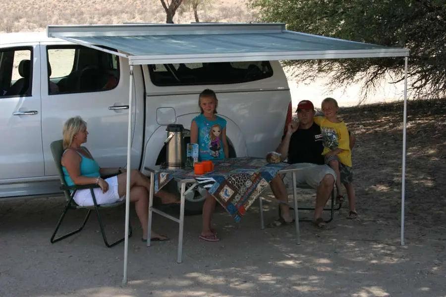 Eezi-Awn Series 1000 Alloy Case Awning Grey - Everything Caravans