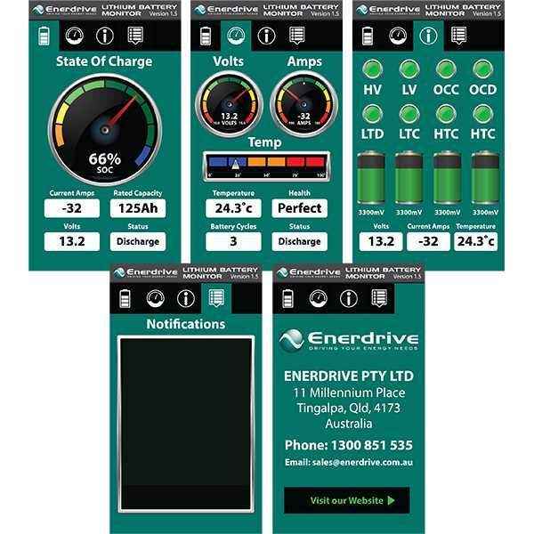 Enerdrive B-Tec 12v 300Ah G2 Lithium Battery - Everything Caravans