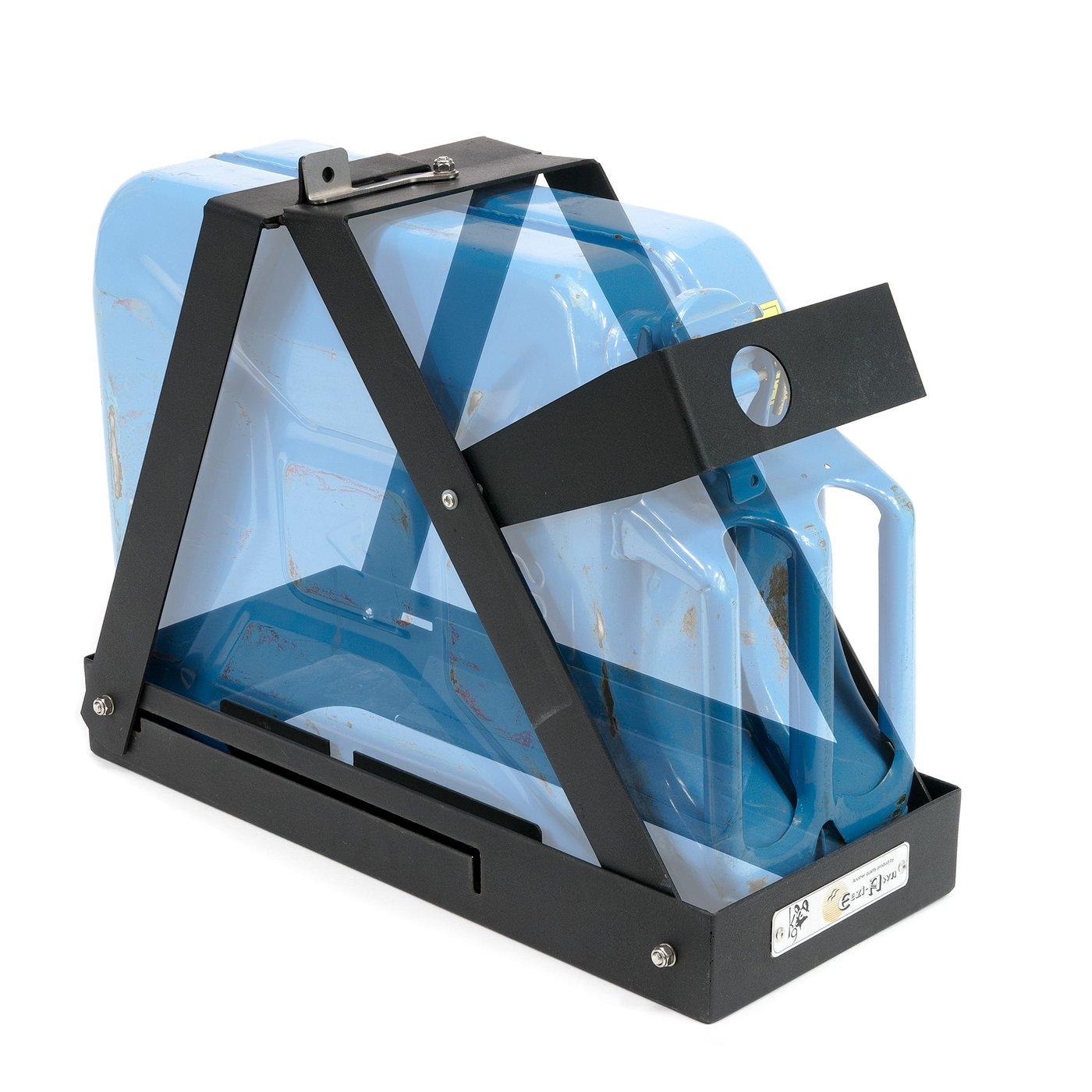 Eezi-Awn Jerry Can Holder Single Stores 1 Jerry Can Folds Flat within Itself - Black Friday Sale - Everything Caravans