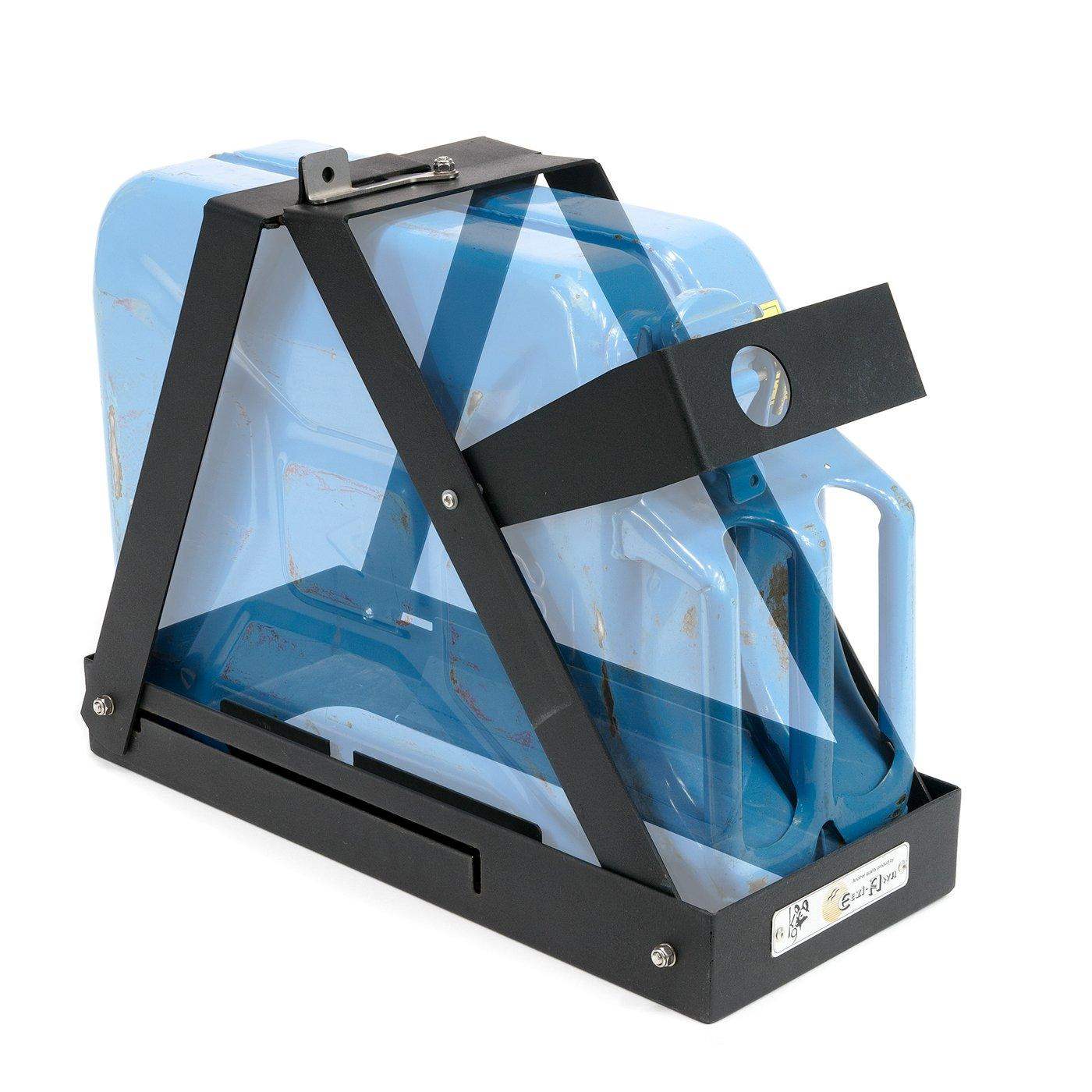 Eezi-Awn Jerry Can Holder Single Stores 1 Jerry Can Folds Flat within Itself - Black Friday Sale - Everything Caravans
