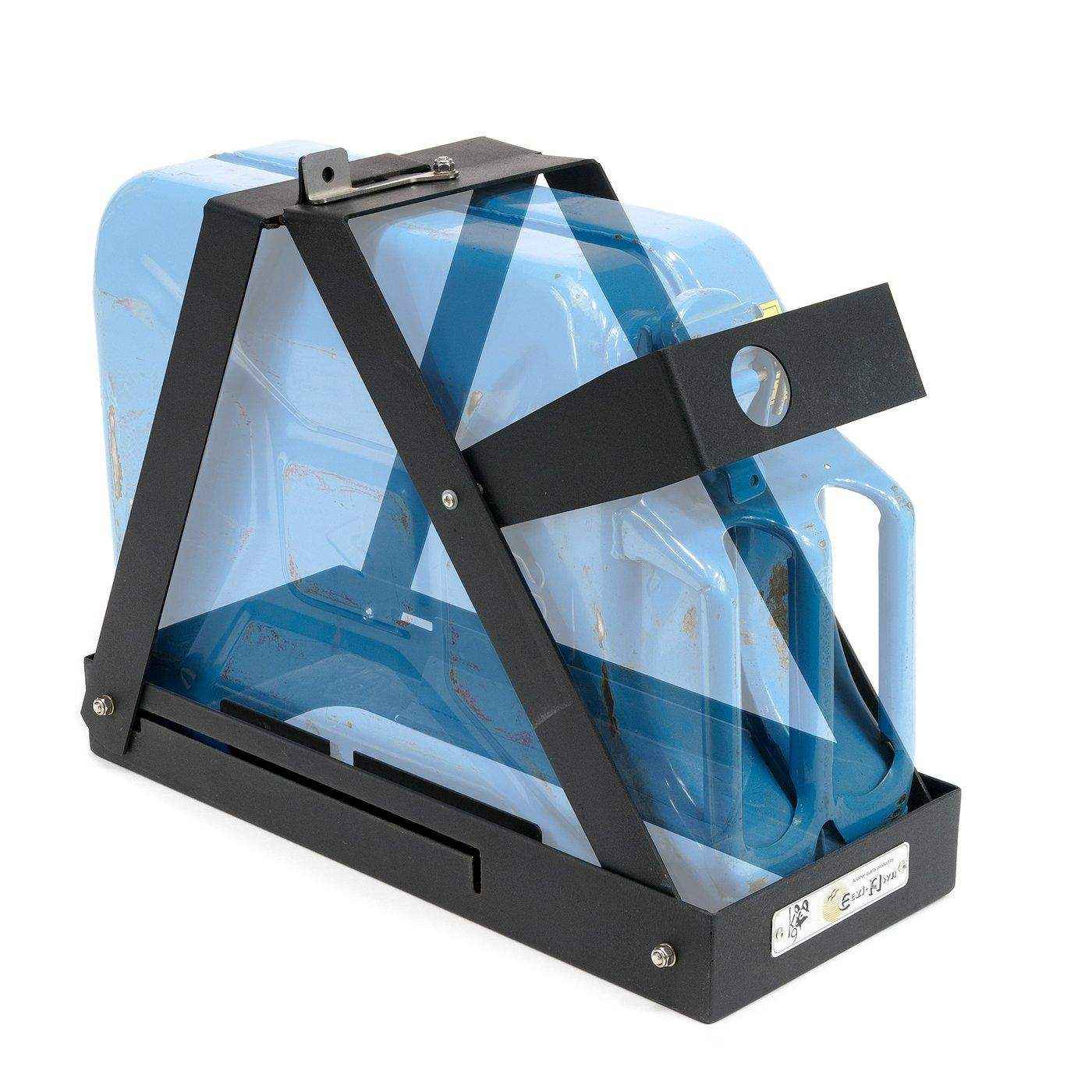 Eezi-Awn Jerry Can Holder Single Stores 1 Jerry Can Folds Flat within Itself - Black Friday Sale - Everything Caravans