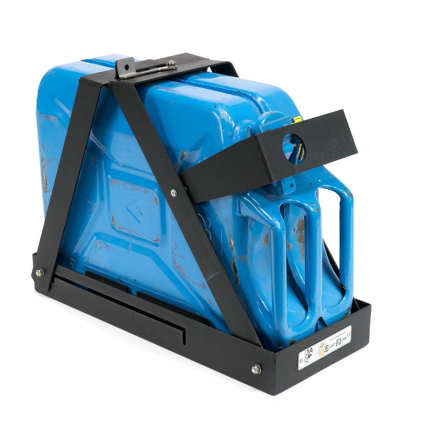 Eezi-Awn Jerry Can Holder Single Stores 1 Jerry Can Folds Flat within Itself - Black Friday Sale - Everything Caravans