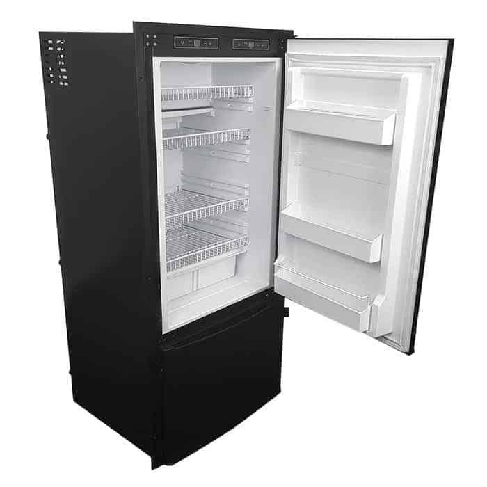 Evakool Elite Upright Fridge Freezer 208Litre Twin Compressor - Everything Caravans