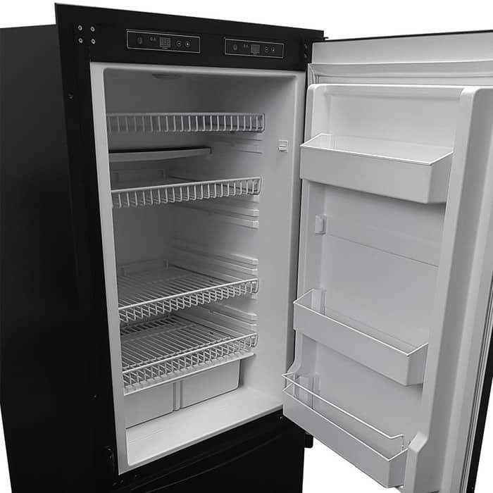 Evakool Elite Upright Fridge Freezer 208Litre Twin Compressor - Everything Caravans