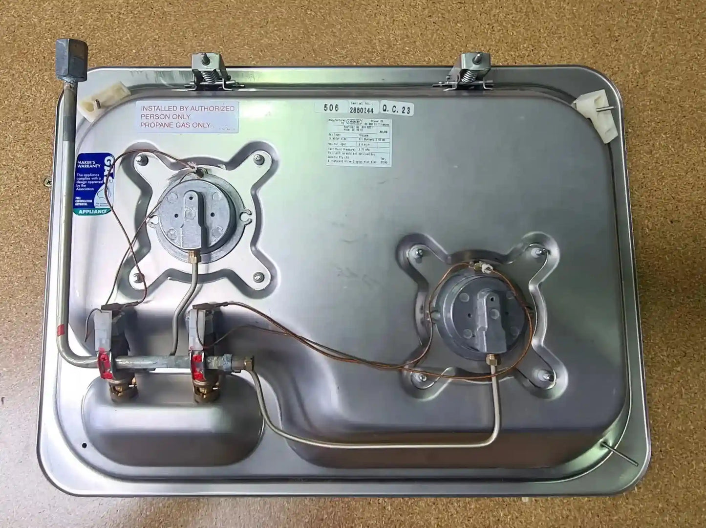 Ex-Display 2 Burner Cramer Cooker - Everything Caravans