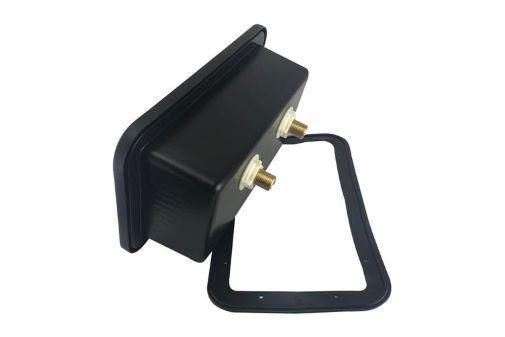 Exterior Recessed Shower Box Black Caravan Camper Motorhome - Everything Caravans