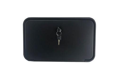 Exterior Recessed Shower Box Black Caravan Camper Motorhome - Everything Caravans