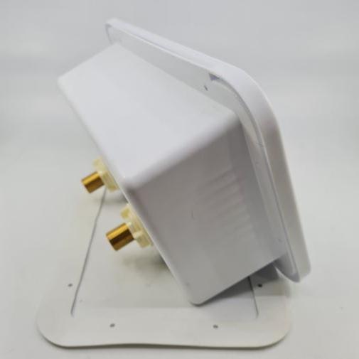 External Shower Box White - watermark - Everything Caravans