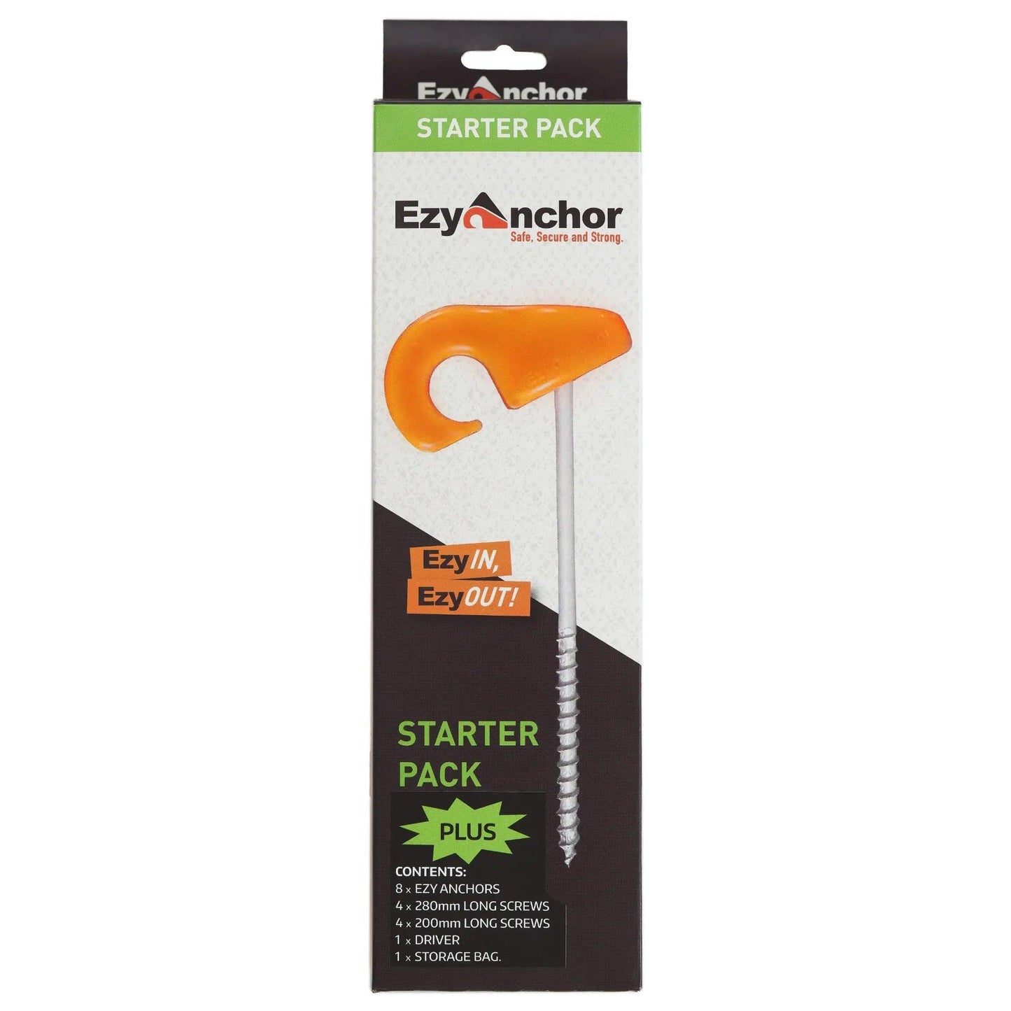 Ezy Anchor Starter Pack Plus with Outback and Coastal Screws - Everything Caravans